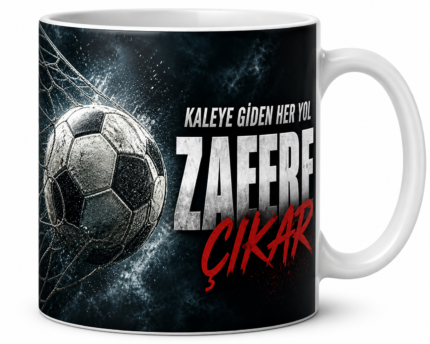 Zafere Çıkar Futbol Temalı Kupa
