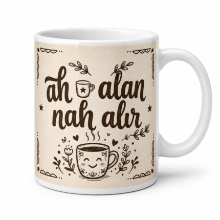 Ah Alan Nah Alır Mizahi Kahve Kupa