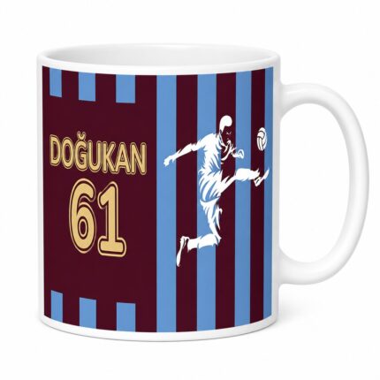 Bordo Mavi İsimli Taraftar Kupa