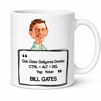 CTRL + ALT + DEL Esprili Bill Gates Kupa