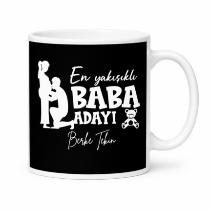 En Yakışıklı Baba Adayı Kişiye Özel Kupa