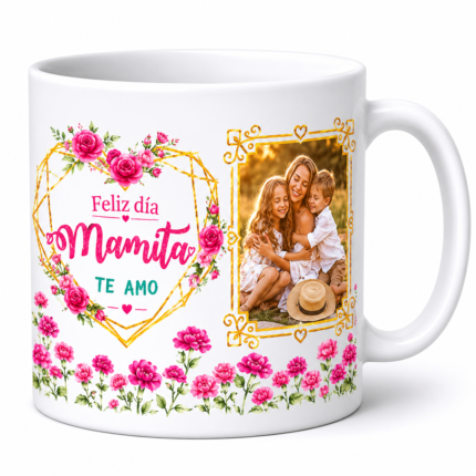 Mamita’ya Özel Fotoğraflı Kupa